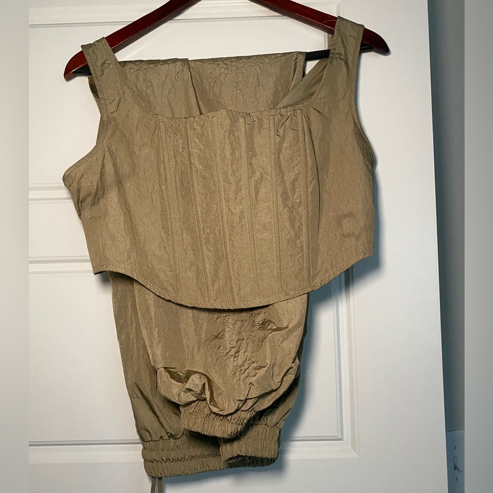 Corset/jogger set